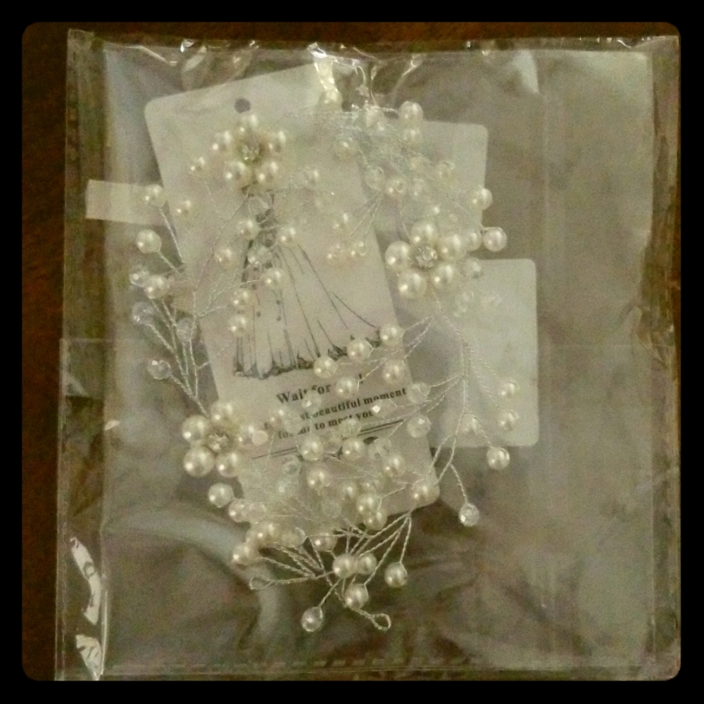 Wedding hair vine